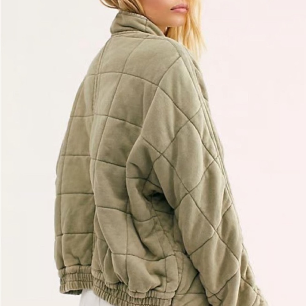 Free People Dolman Quilted Jacket